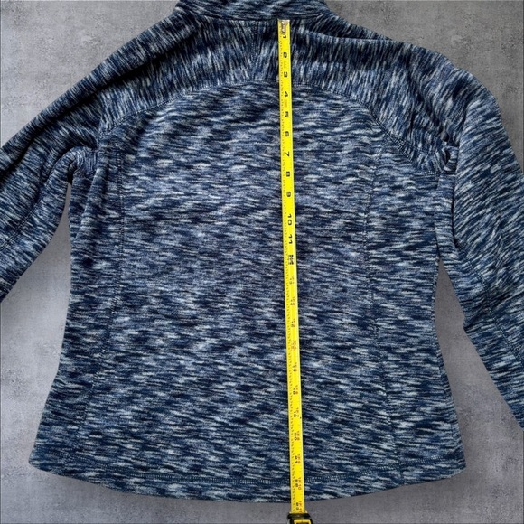 Dallas Cowboys NFL Team Apparel Women’s Medium Blue & White Full Zip-Up Fleece - Picture 5 of 7